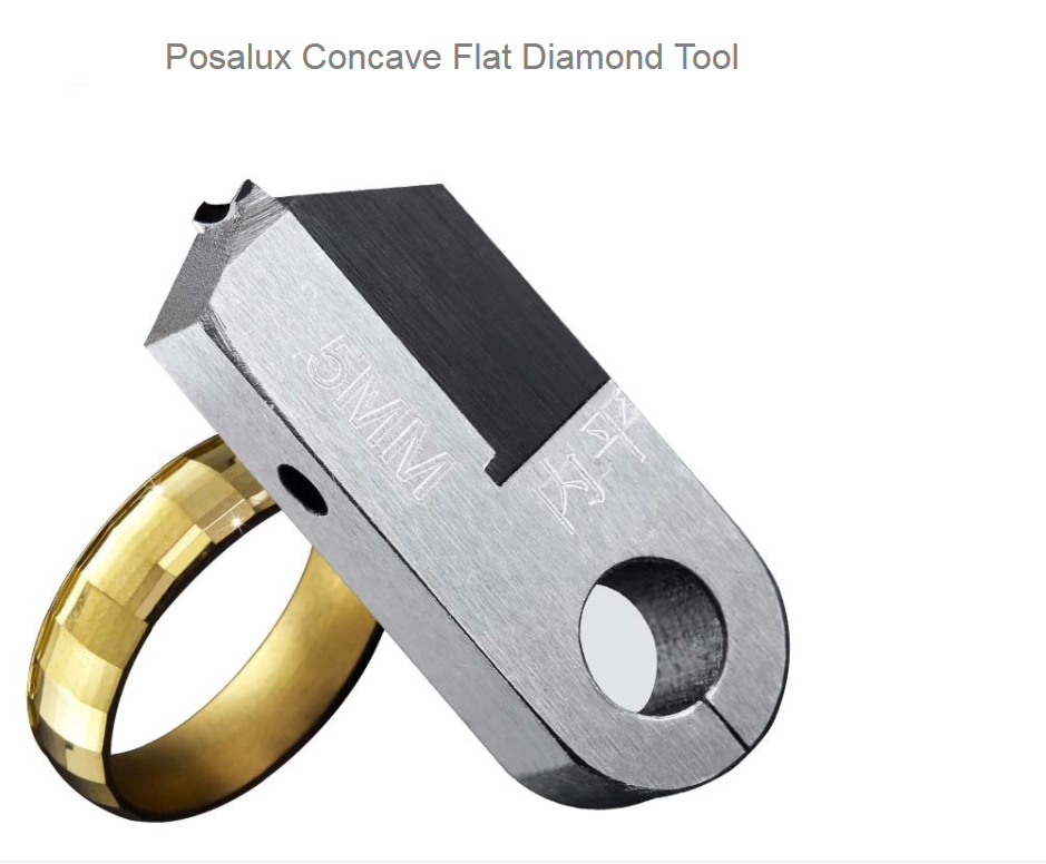 Carbide Shank Concave Flat Shape Posalux Diamond Tools