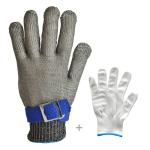 XS-3XL CE/ Stainless Steel Wire A6 Cut Resistant Safety Gloves for Butcher Food