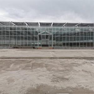 Wholesale Complete Vegetables Growing Multi-span Greenhouse Fiberglass Glass Agricultural Greenhouse from china suppliers