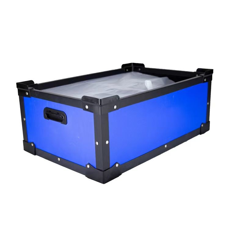 Polypropylene Warehouse Containers Hollow Fluted PP Corrugated Plastic Tote Boxes
