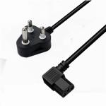 PVC RUBBER Conductor 16A 250V SABS South Africa Power Cord for Consumer