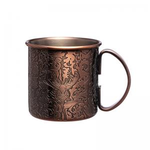 China 18/8  Stainless Steel Wine Glass Mug For Entertainment Parties on sale