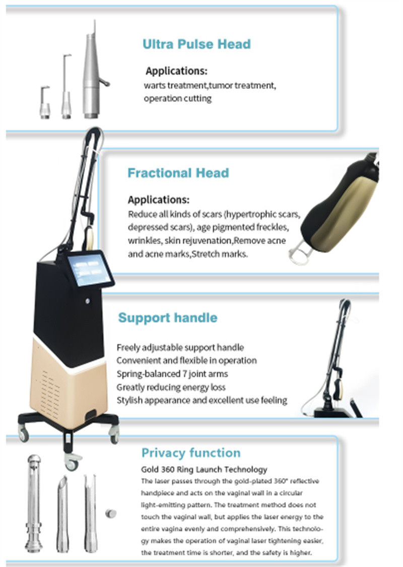 Effective Fractional Laser Co2 Machine For Vaginal Treatment