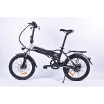 30km/H Lightweight Electric Folding Bike , PAS 20 Inch Wheel Electric Bikes