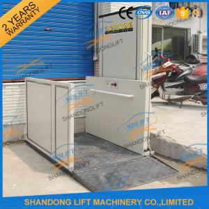 Wholesale Automatic / Stationary 250kg Stair Wheelchair Platform Lift for Home Disabled People from china suppliers