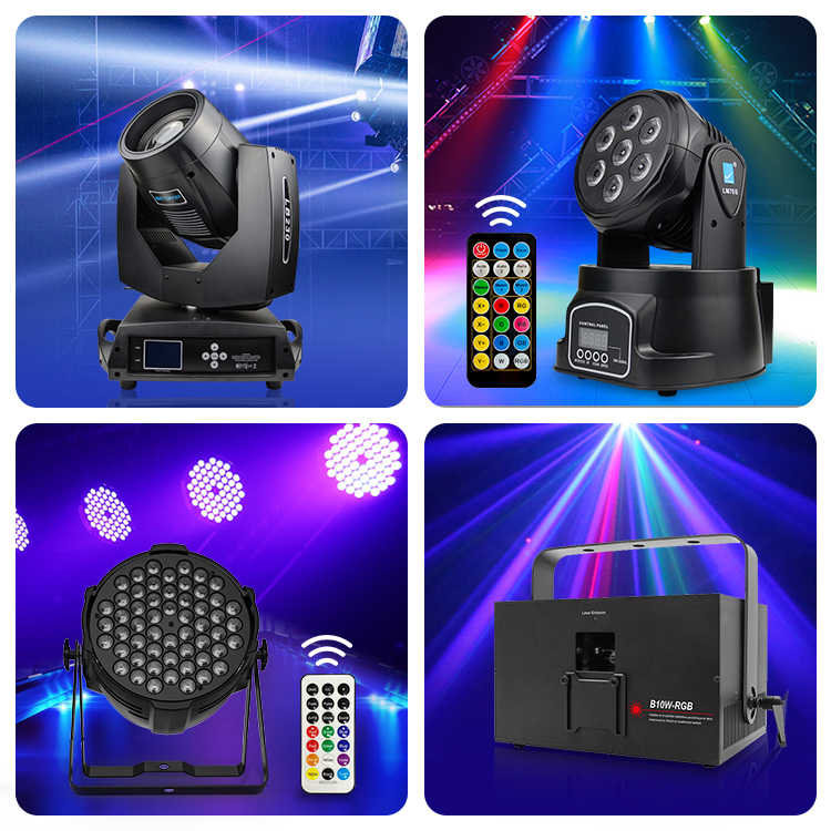 150W Moving Heads Dj Lights RGBW Mini Led Spot Moving Head Light