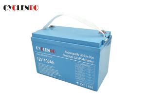 Wholesale High Power 12v 100ah Lithium Ion Deep Cycle Battery For Marine / Solar Energy System from china suppliers