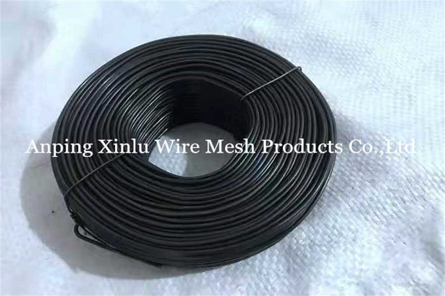 16 Gauge Black Annealed Tie Wire Anti Corrosion 1mm - 2mm Diameter Double Loop Rebar Binding Wire
