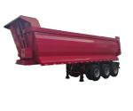 3 Axles 60t-80t Tipping Dump Truck Semi Trailer Hydraulic Tipper Truck Trailer