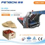 3 PLY Flute Laminator GE-1450L Hot Laminating Machine