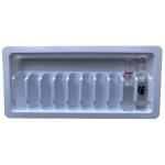 PET blister packaging tray 1ml 2ml water injection medicine ampoule tray
