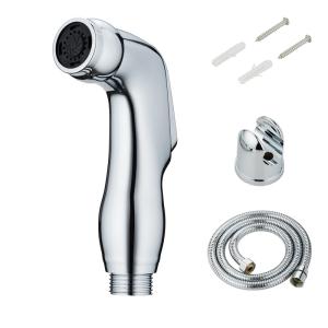 Wholesale Surface Chrome Shower Toilet Spray , OEM 7*12cm Water Shattaf from china suppliers