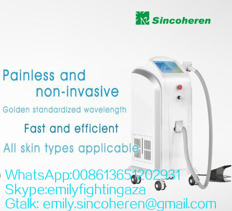 FDA and Medical CE Diode hair removal laser gentle laser hair remover laser lightsheer