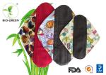Red / Black Waterproof Changing Pad Anti Bacterial Charcoal Bamboo Founded