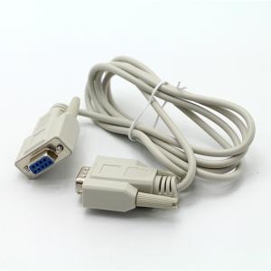 China OEM Shield Male to Female DB9 RS232 9 Pin Straight Through Extension Serial Data Cable on sale