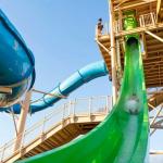 Extreme Speed Slide Fiber Glass Water Park Rides