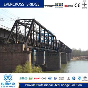 Wholesale Short Span Steel Truss Bridge Railroad Truss Bridges With Single Lanes from china suppliers