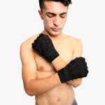OEM Shockproof Breathable Cycling Gloves , M L XL Half Finger Hand Gloves