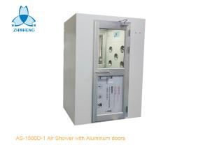 Wholesale Single Person Cleanroom Air Shower With Aluminum Swing Doors from china suppliers