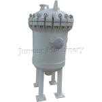 White Plastic Housing Multi Industrial Bag Filters With Nylon Filter Bag