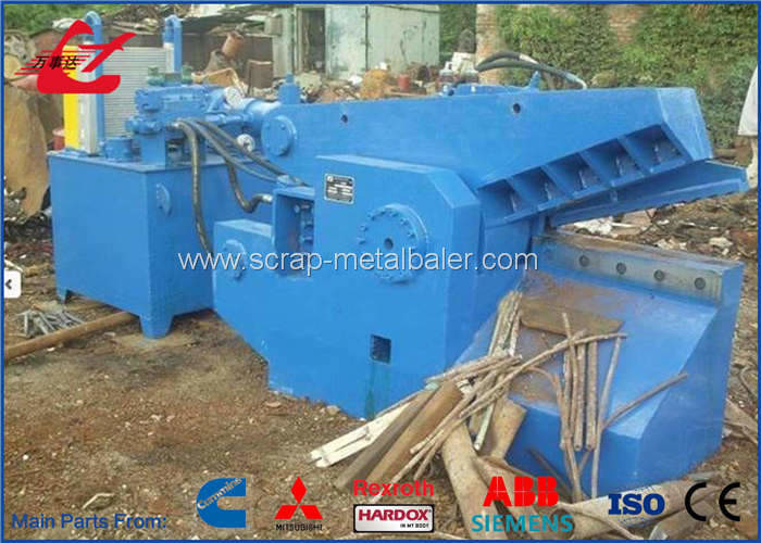 Guarding Safety Cover Hydraulic Alligator Shear For Scrap Metal Profile