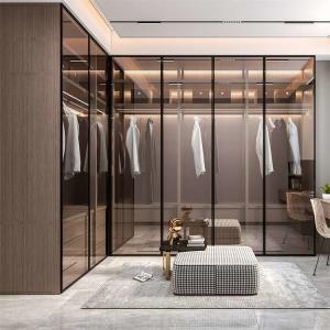 Wholesale Knocked Down Sliding Door Wardrobe Bedroom Furniture OEM ODM from china suppliers