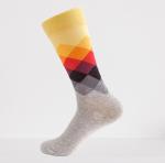 Fashion Happy Socks Men , Assorted Colorful Premium Cotton Sock For Women