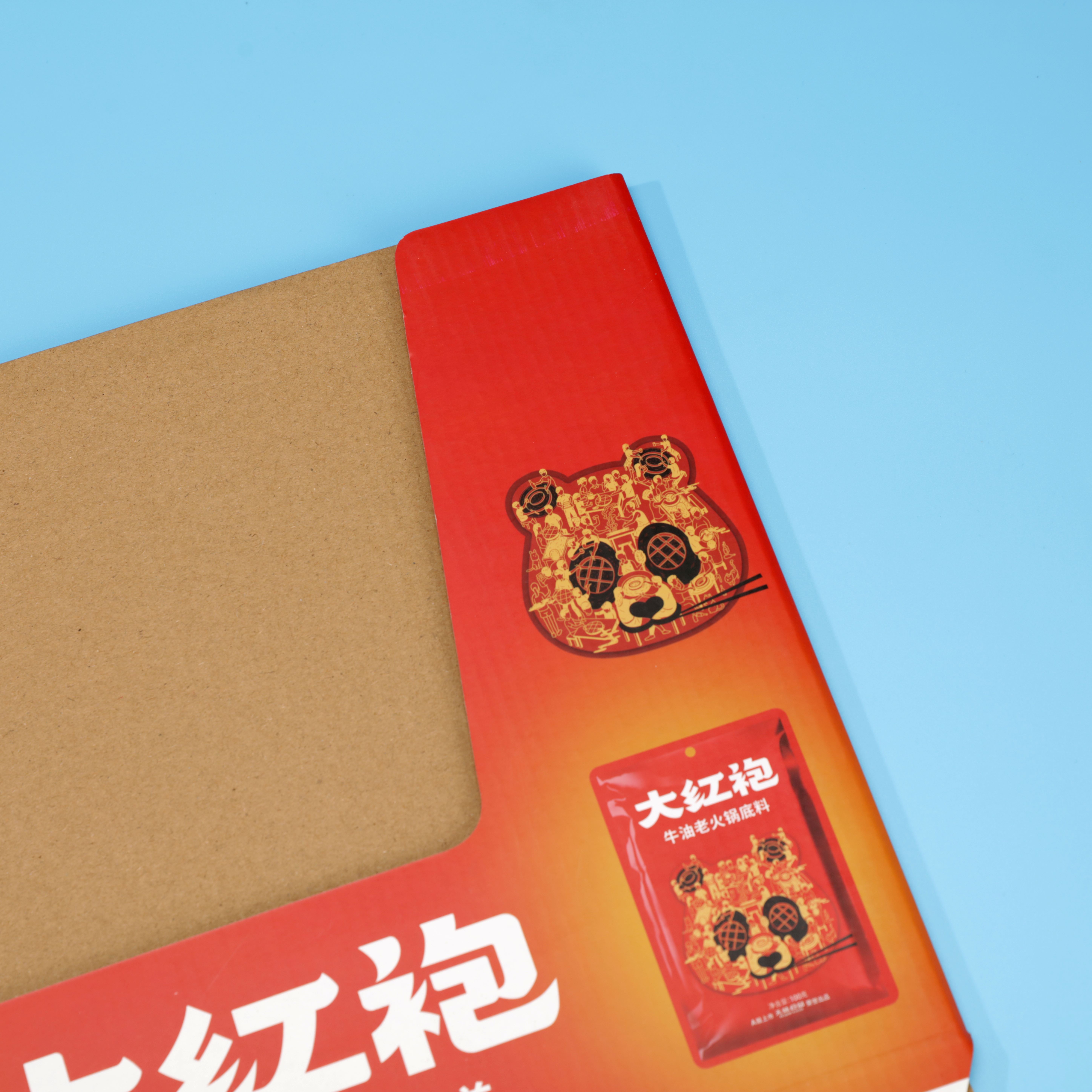 Custom Logo Retail Cardboard Display Box , Food Tea Candy Display Packaging Box