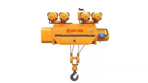Wholesale weatherproof Remote Control compact Wire Rope Crane Hoist wear resistance from china suppliers