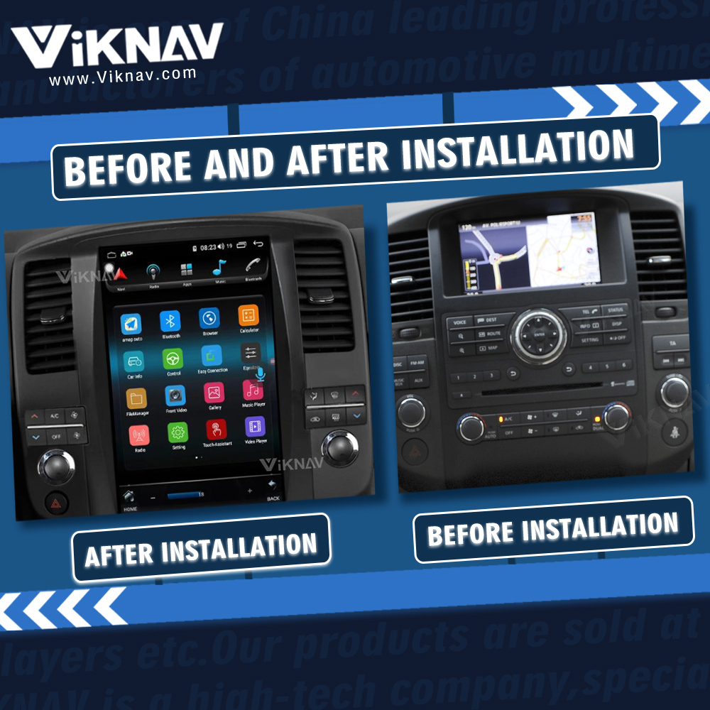 Viknav For Nissan Pathfinder R51 2006-2011 Android Car Radio 12.1 inch GPS with screen Car Audio Stereo Head multimedia