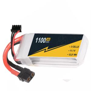 Wholesale Balance Charger RC Drone Battery 11.1V 3s 1100mAh Lipo Battery 140C Hard Case T Plug from china suppliers