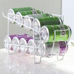 Kitchen Metal 395G Tin Can Holder , Two Tier Tin Can Holder