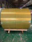 Golden Anti-Finger Print Galvalume Zincalume AZ Steel Coil A792M DX51D Regular
