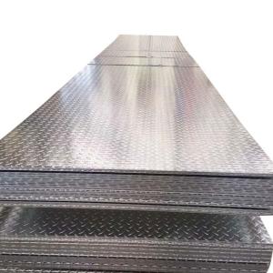 Wholesale 304 316 Stairs Subway Stainless Steel Plate Sheet 1mm 2mm 4'X8' Anti Slip Diamond from china suppliers