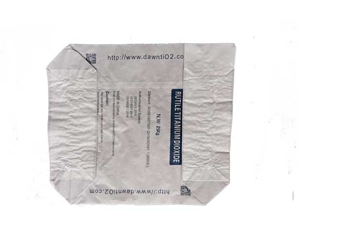 Flexo Printing Flat Bottom Paper Bags 60g-120g/M2 High Strength Long Working Life