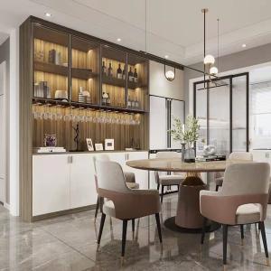 Wholesale MDF Dining Room Cupboard wall cabinets Rectangular Upholstered Chairs from china suppliers