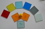 12mm Tinted Tempered Glass Colored With Blue/Yellow/Brown/Green Etc.