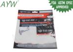 Foil Vacuum Tiny Plastic Bags For Fish Lure , Fish Bait Food Grade Plastic Bags