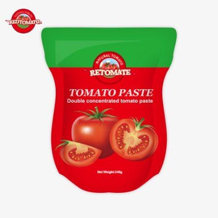 Convenient And Flavorful The 340g Red Tomato Paste Stand-Up Sachet Offers A