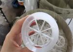 16mm-76mm PVC Plastic Pall Ring Packing High Large Internal Surface Area