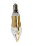 5W 0.95 PF 3200K RA 80 E14 Led Candle Filament Light Bulbs