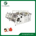 High Speed Take Away Food Paper Box Carton Erecting Machine Three Lanes