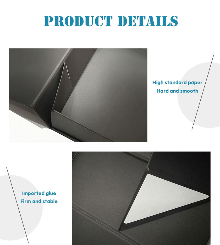 Wholesale Christmas Folding Gift Box Custom Jewelry Gift Boxes With Magnetic Lid
