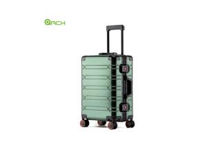 Wholesale 19.5&quot; Aluminium Travel Hard Sided Luggage with Double Spinner Wheels from china suppliers
