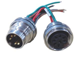 Wholesale Front Mount Right Angle Antenna Cable , Electric Ip67 Multi Wire Cable from china suppliers