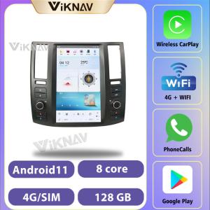 Wholesale 11.8 Inch Screen Stereo For 2004-2008 Infiniti FX35 FX45 Navigation GPS Multimedia DVD Player Android Wireless Carplay from china suppliers