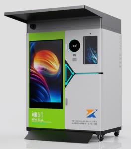 Wholesale Semi-outdoor Return For Earn Reverse Vending Machine AI drivered RVM For PET, Cans, Glass, Tetra Pak from china suppliers