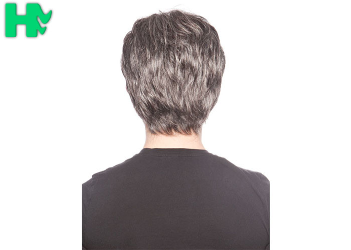Classic style Sythetic Hair Wigs Short For Old Men No Tangle No shed