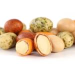 Various Flavors Seaweed Coated Peanuts Baked Crispy Roasted Chickpeas