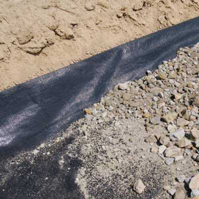 Excellent Filtration and Drainage Black Polypropylene Woven Geotextile Width 2-6m Made of Strength Industrial Synthetic Fibers